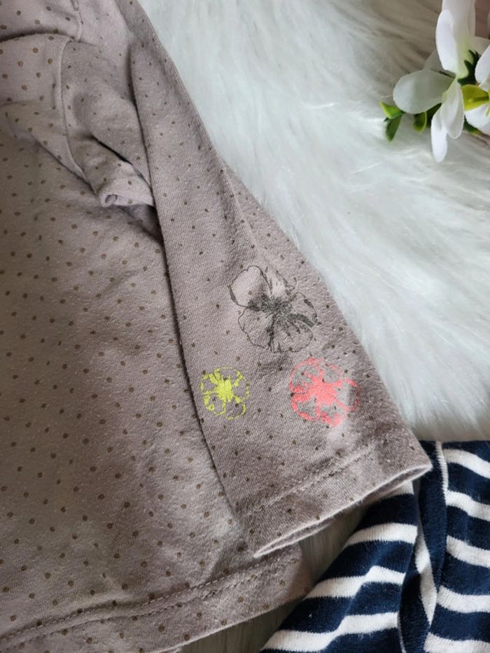 T-shirt manche longue 3mois influx - photo numéro 2