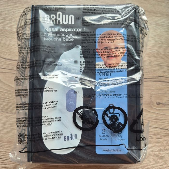 Mouche bébé électrique braun neuf