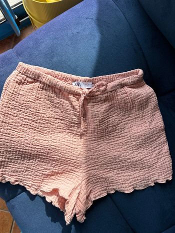 Short en lin Zara