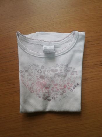 T-shirt chemisette sous-vêtement absorba 3 ans 94cm
