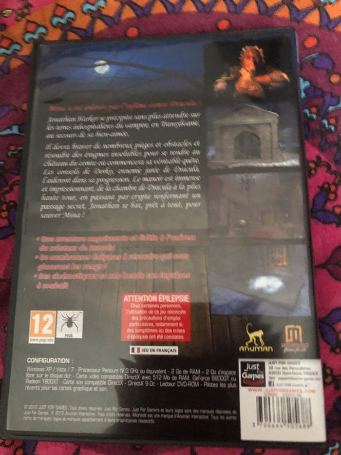 Jeu pc comme neuf Dracula 2cd - photo numéro 2