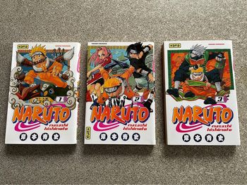 Lot de 3 Manga Naruto