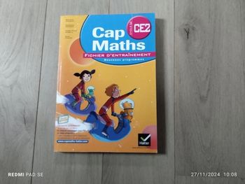 Fichier d'entrainement cap maths ce2