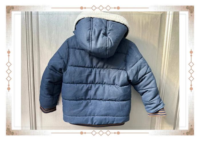 Manteau ours bleu marine obaibi 23 mois / 2 ans - photo numéro 8