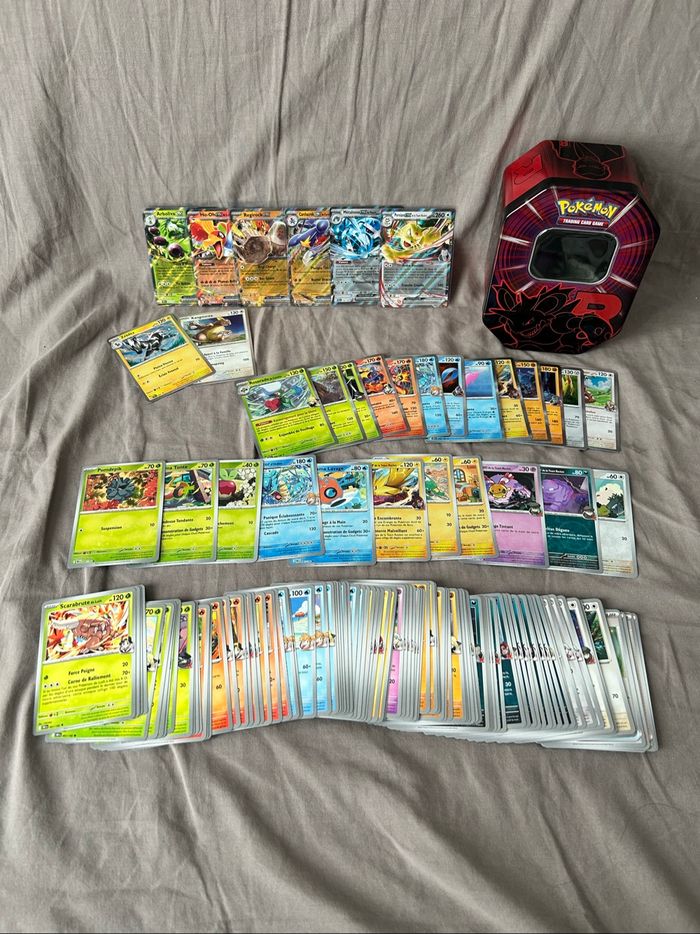 Lot cartes Pokémon Rivalités Destinées EV10