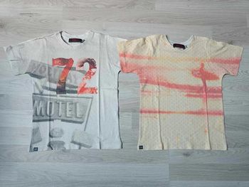 2 t shirts catimini 8 ans