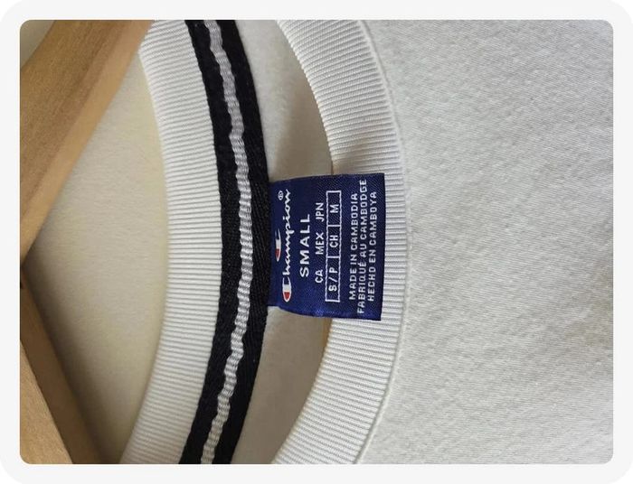 t-shirt Champion blanc taille S - photo numéro 5