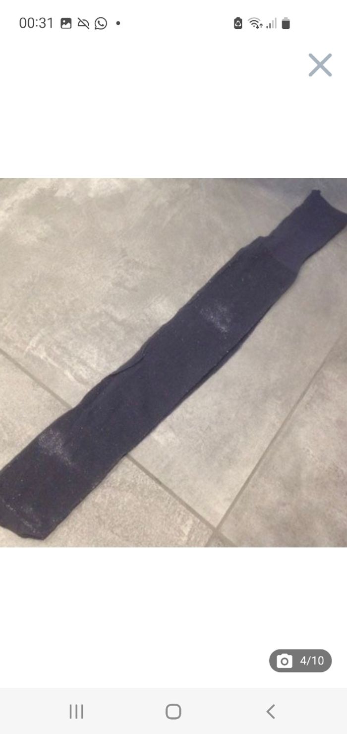 Collants fins pailletés gris anthracite fille 31-34 - photo numéro 5