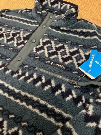 Polaire Columbia helvetia 2 half snap taille M