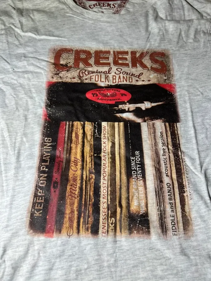 T-shirt Creeks - photo numéro 2