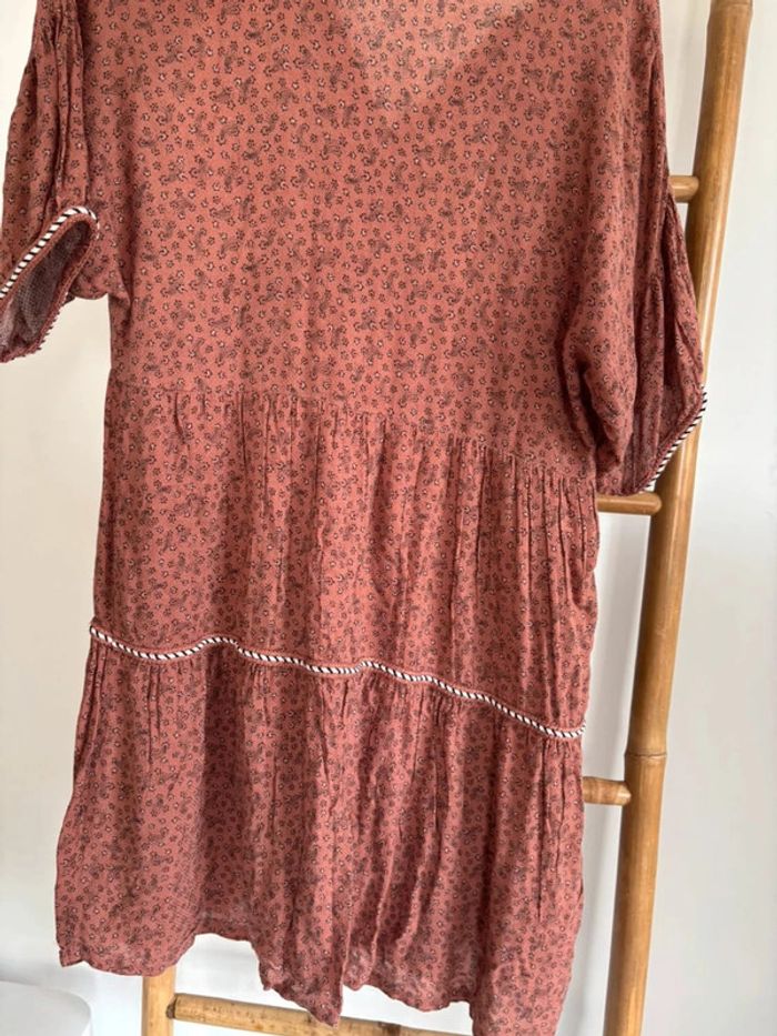 Robe bohème terra cota bonobo taille L - photo numéro 9