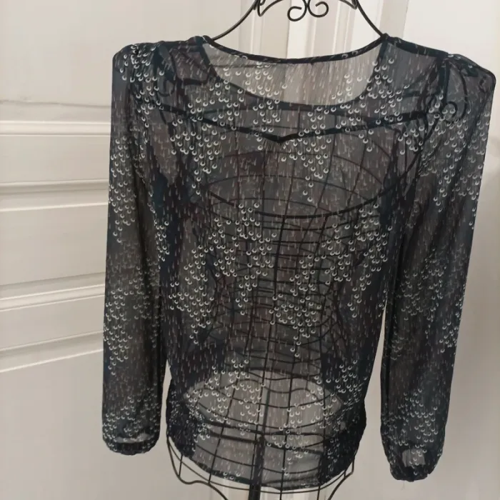 Blouse transparente taille 36 - photo numéro 5