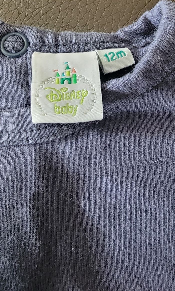 Tee-shirt 12 mois Disney - photo numéro 2