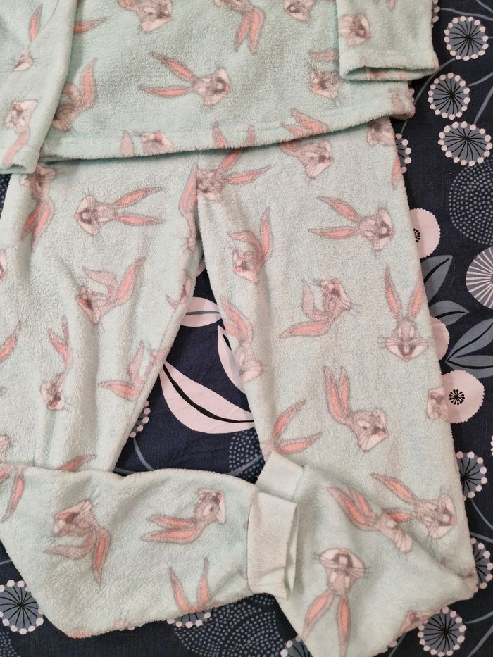 Ensemble pyjamas chaud femme/fille Looney TUNES taille 32-34 - photo numéro 2