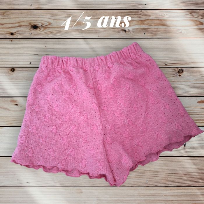 Short rose à motifs - photo numéro 2