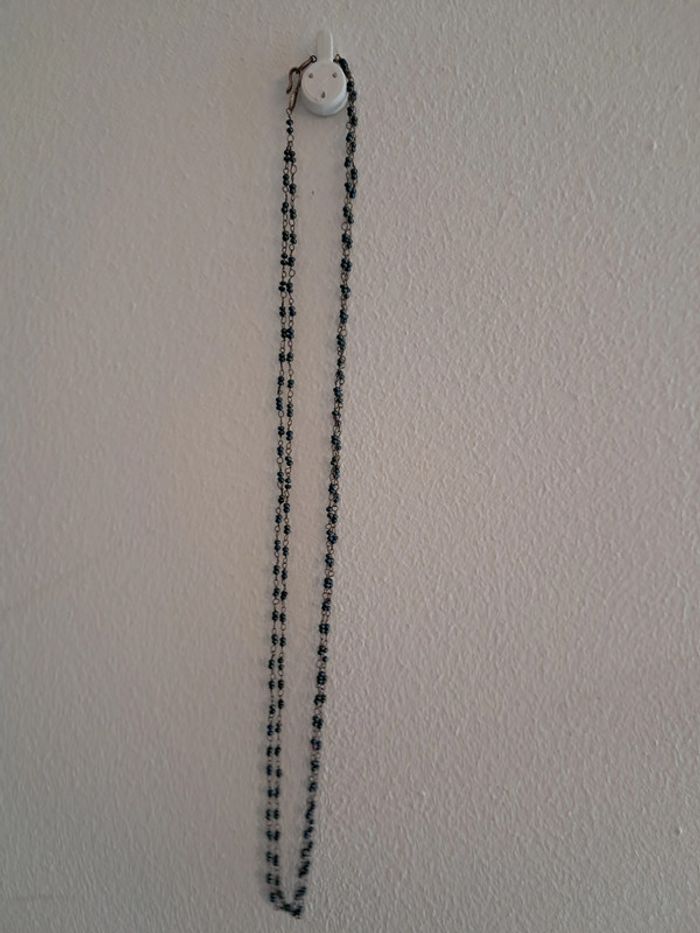 Collier vintage doubme rang - photo numéro 8