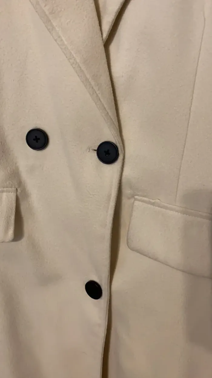 très beau manteau écru taille 3xl = 50 SHEIN - photo numéro 5
