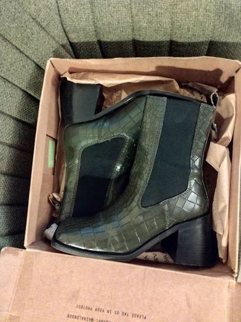 Belles bottines kaki