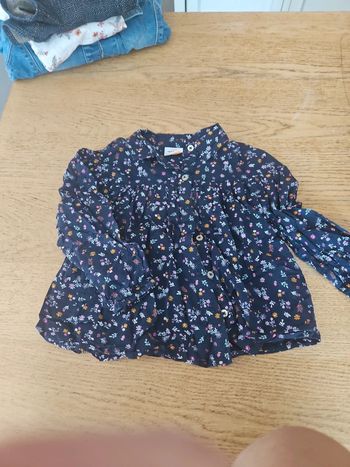 Blouse légère manche longue