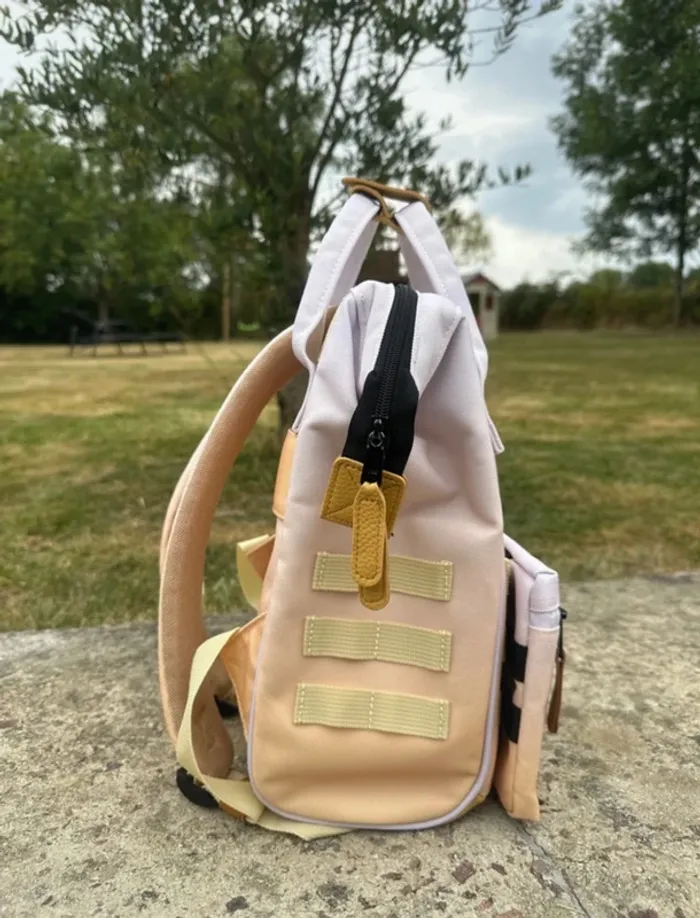 Sac à dos Cabaïa Barcelone S et ses deux pochettes + sachet de lavande - photo numéro 5