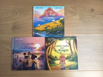 Lot de 3 livres album enfant Mac Donald's, Merveilles de France, Hachette Jeunesse, NEUF