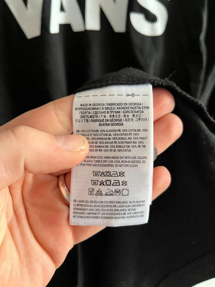 T-shirt épais manche longue Vans taille L - photo numéro 4