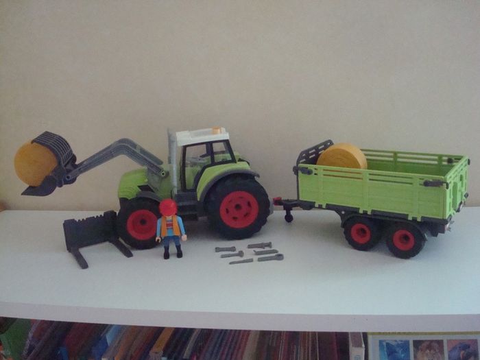 Tracteur + Remorque - PLAYMOBIL 5121 - photo numéro 2