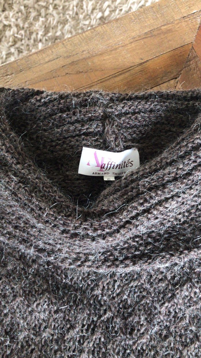 Pull marron - photo numéro 2