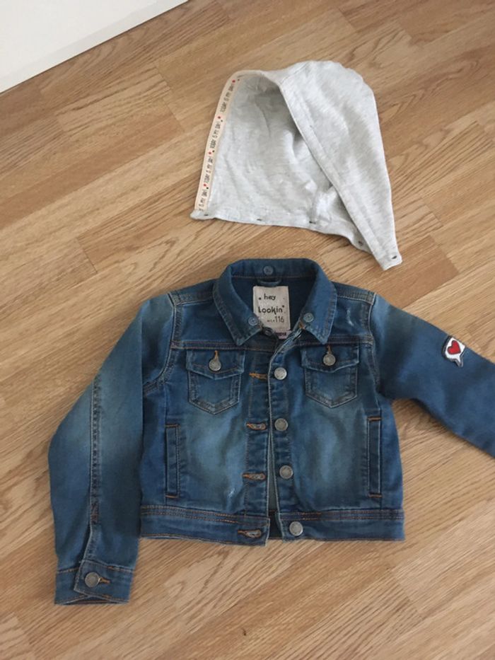 Veste en jean taille 116. - photo numéro 3
