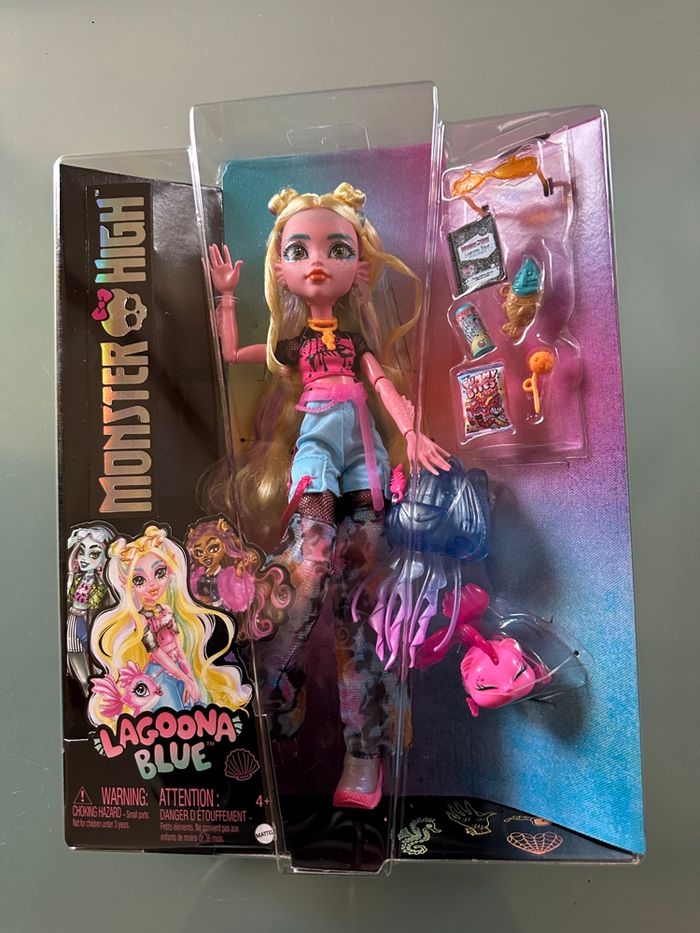 Poupée Monster High Lagoona blue Mattel Neuf