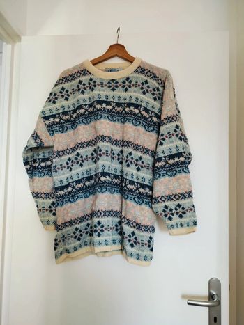 Pull vintage 51% laine