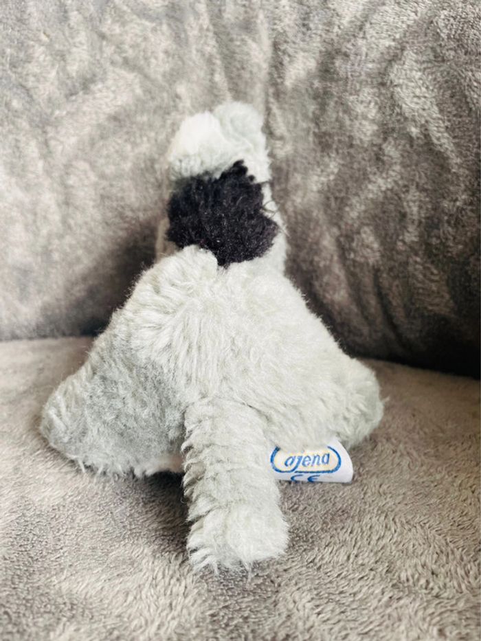 Peluche vintage rare âne gris Ajena - photo numéro 4