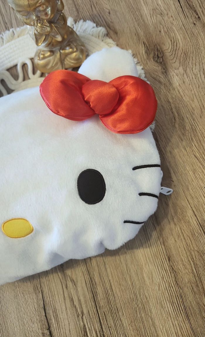 Coussin Hello Kitty Blanc - photo numéro 2