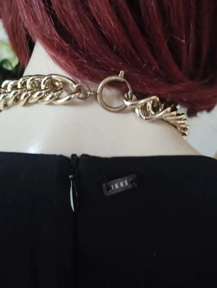 🌹Robe Bi-Matière Laine & Lin IKKS T38/40🌹 - photo numéro 10