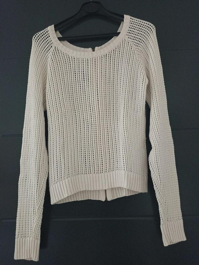 Pull en maille ajourée School Rag
