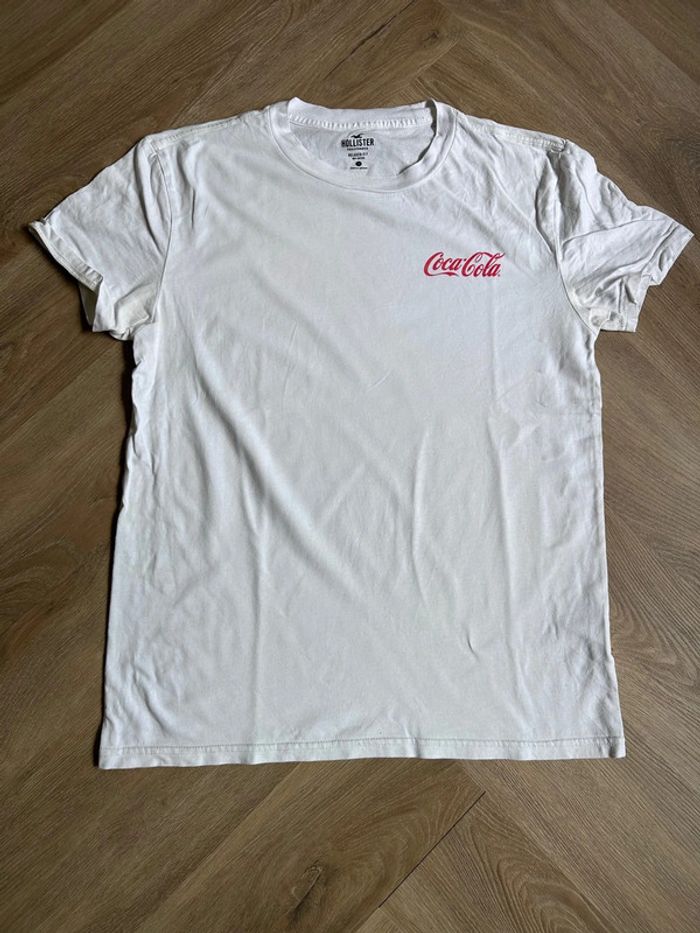 T shirt blanc coca