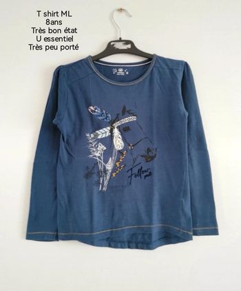 T shirt ML 8ans