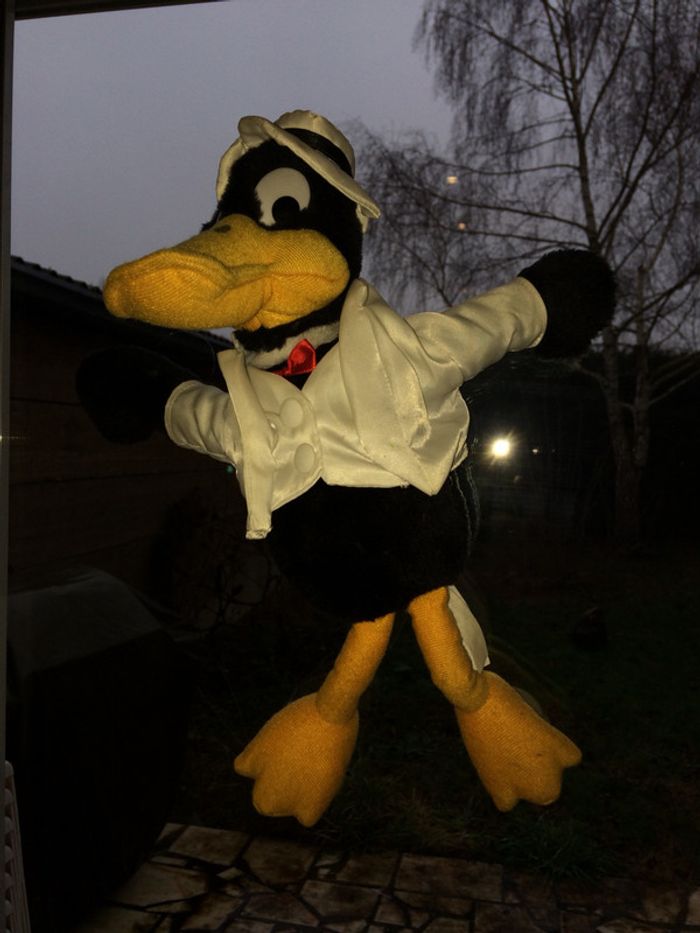Peluche Daffy Duck - Looney tunes 1990 - photo numéro 4