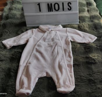 Barboteuse hiver 1 mois