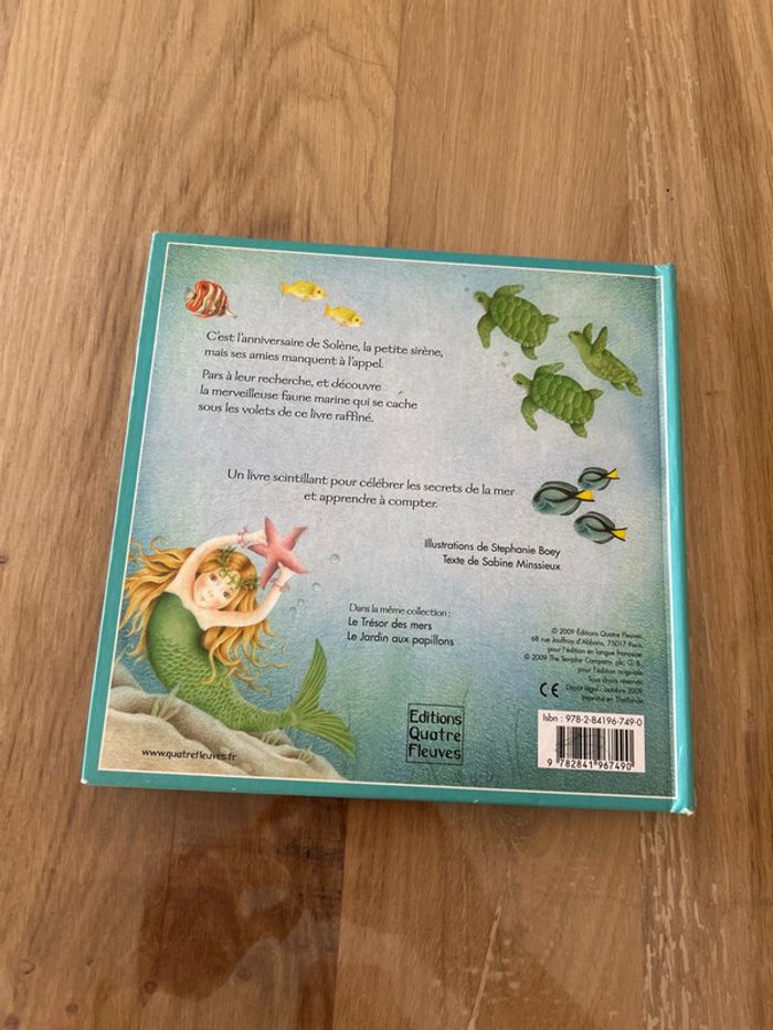 Livre l’anniversaire de la petite sirène - photo numéro 2