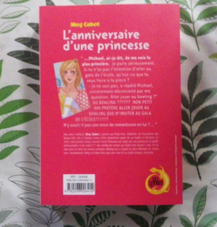 Journal d'une princesse T5 L'anniversaire d'une princesse de Meg Cabot - photo numéro 2