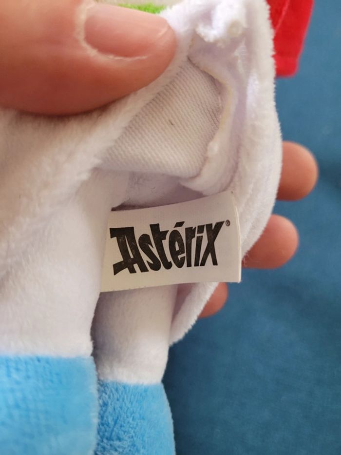 RARE Peluche officielle Panoramix 24cm Asterix Uderzo druide cape doudou collection - photo numéro 5