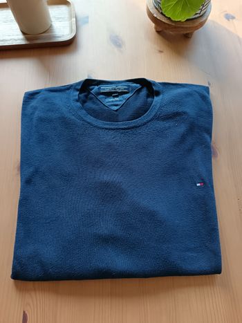 Pull bleu marine Tommy Hilfiger