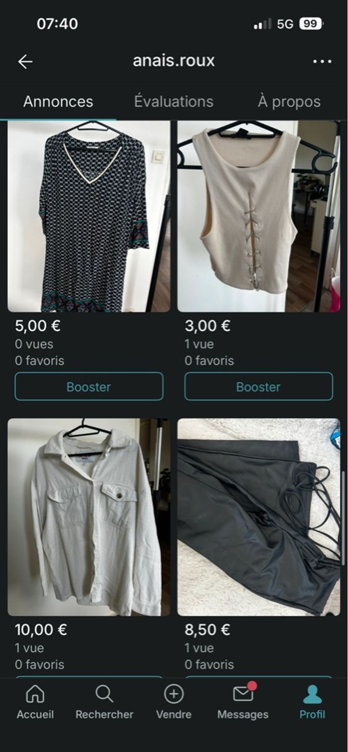 Vente vêtements femmes - photo numéro 3