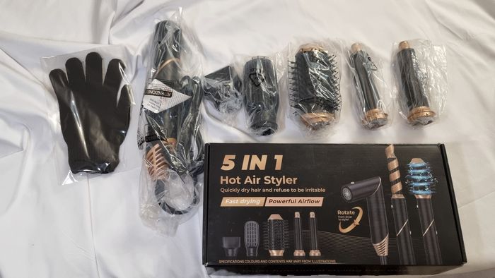 Brosse à cheveux multi fonctions 5 en 1 - photo numéro 5