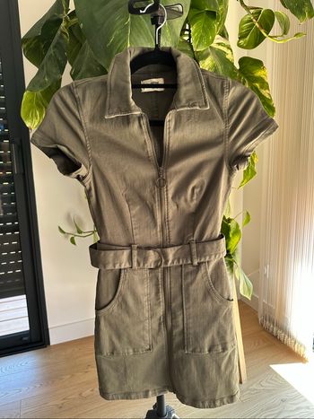 Robe jean Kaki