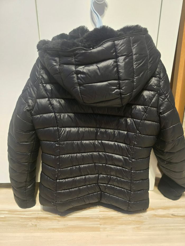 Manteau fourrure / doudoune réversible - photo numéro 4