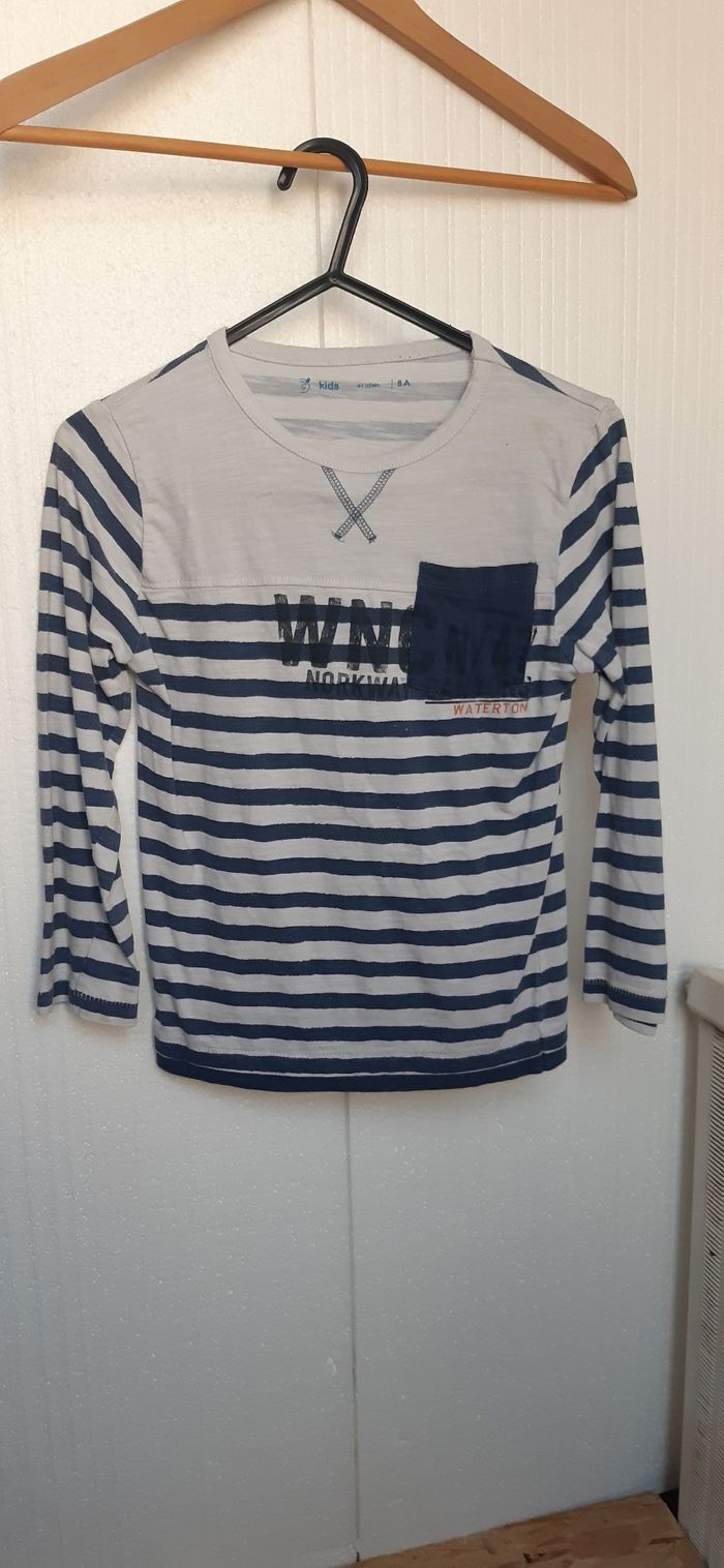 Tee-shirt manches longues 8ans