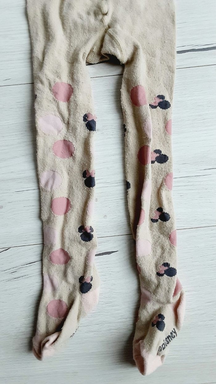 Vêtement fille collants Disney Minnie pointure 23 - 26 - photo numéro 2