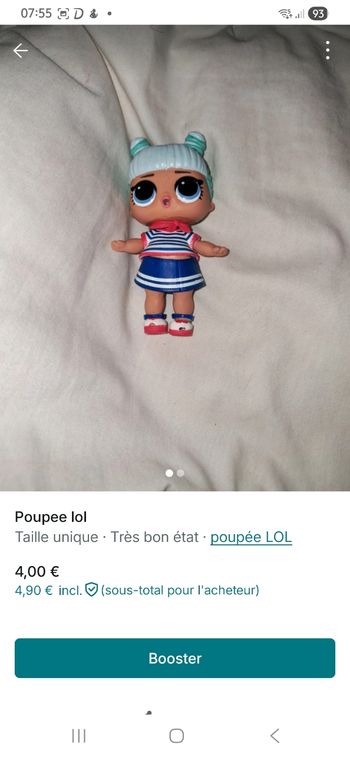 Figurine poupée lol